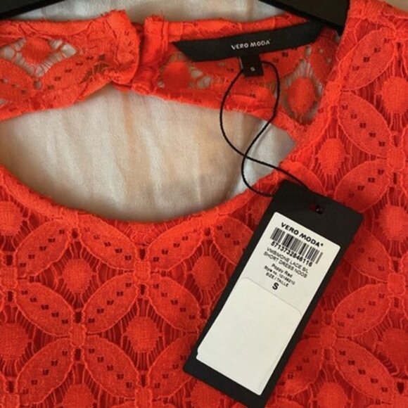 Vero Moda Red Sleeveless Dress - Picture 5 of 15